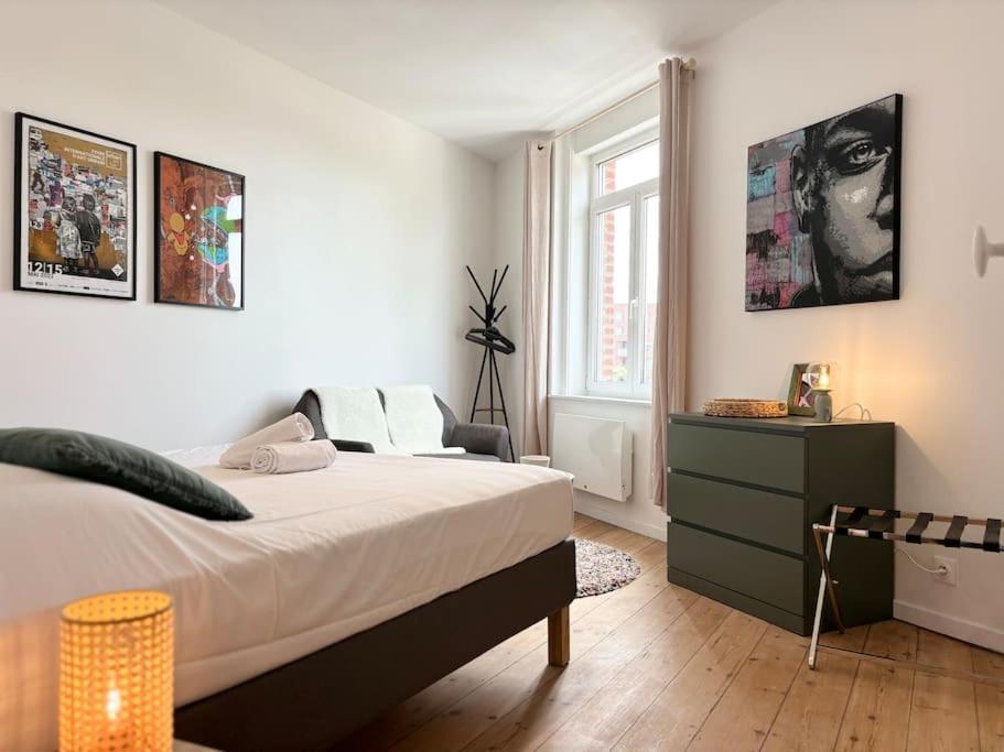 Maison Renovee 4 Personnes - Prox Lille Marquette-les-Lille Exterior foto